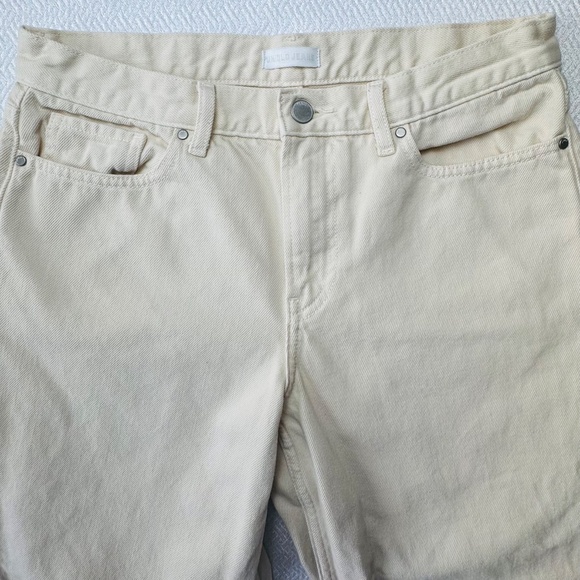 Uniqlo Low Rise Baggy Jeans in Natural Colour, Size W24 L31 - Picture 5 of 9